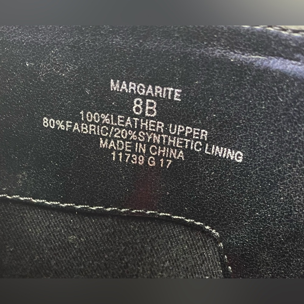 Ralph Lauren Riding Boot Margarite Women's Sz 8 B Black Leather Zip Knee High - Picture 12 of 15